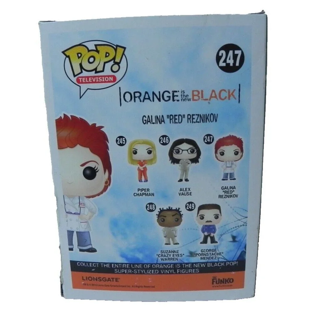 Funko POP!‎ Television: Orange Is The New Black Galina RED Reznikov #247 NEW